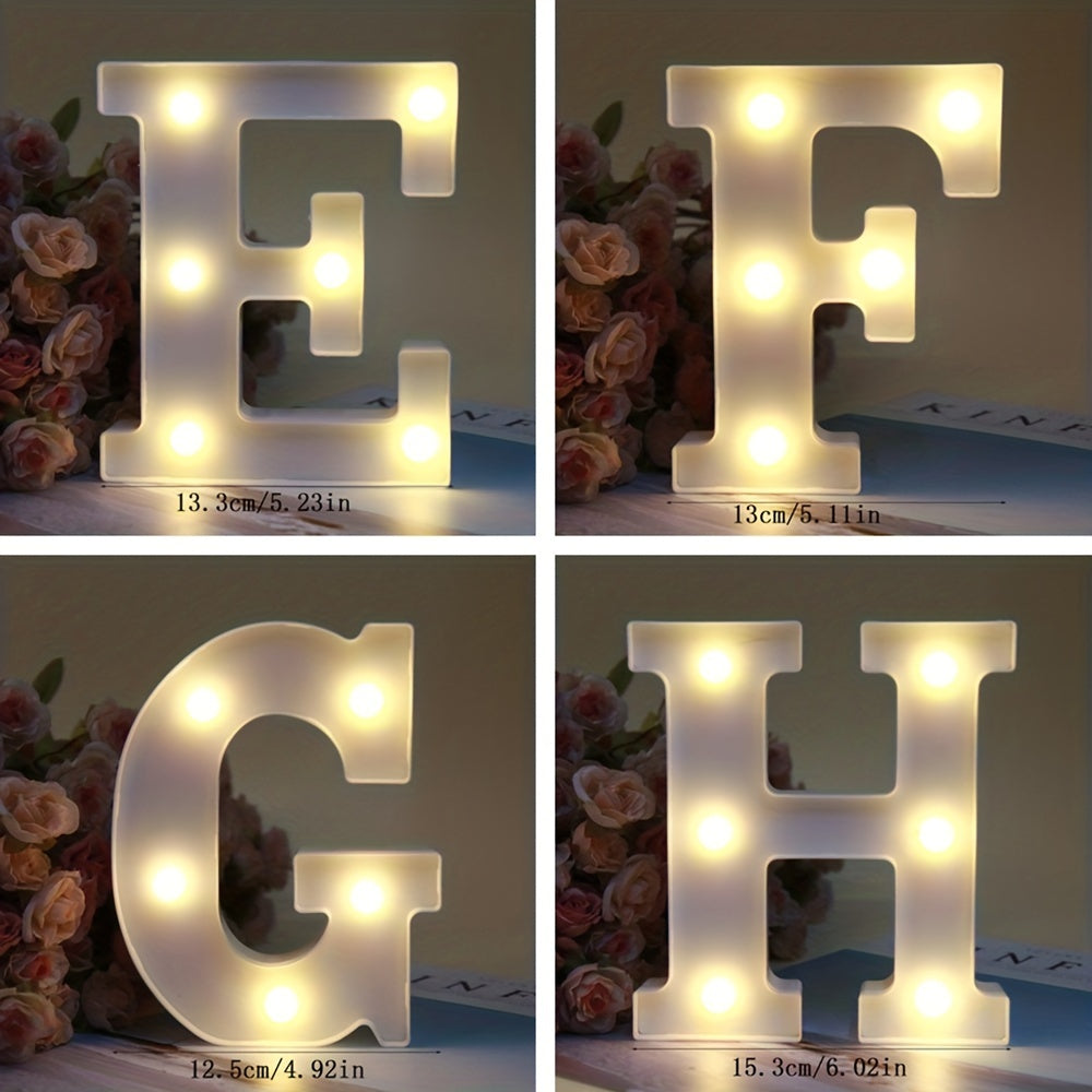 Alphabet Letter LED Lights