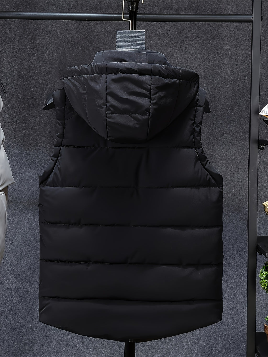 Thick Insulated Hooded Vest