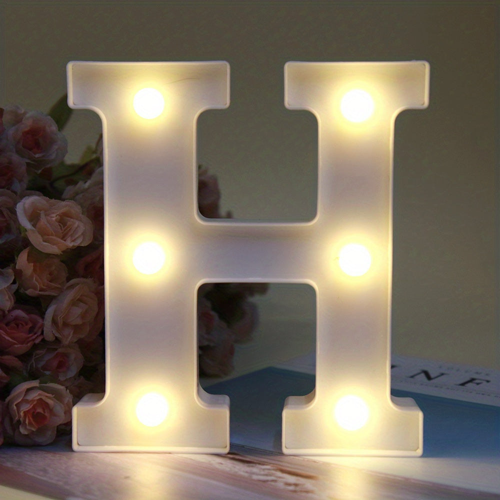 Alphabet Letter LED Lights