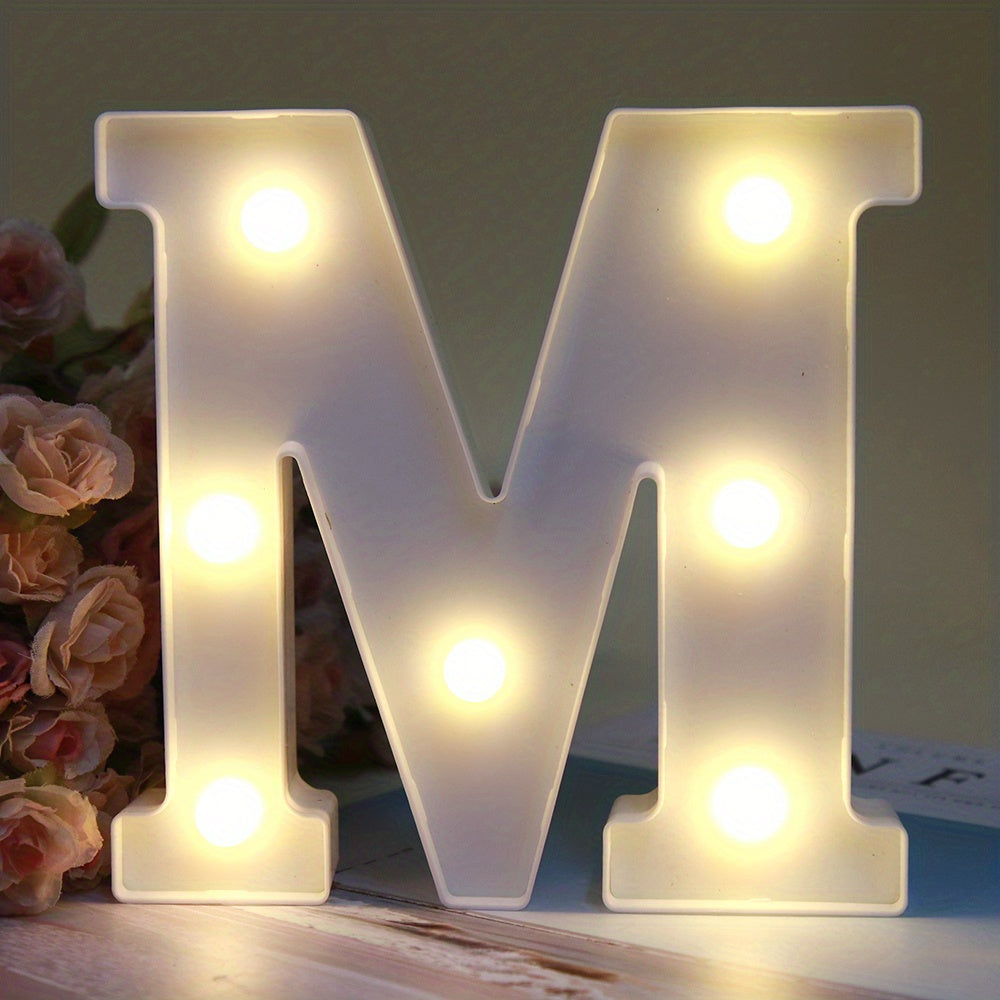 Alphabet Letter LED Lights