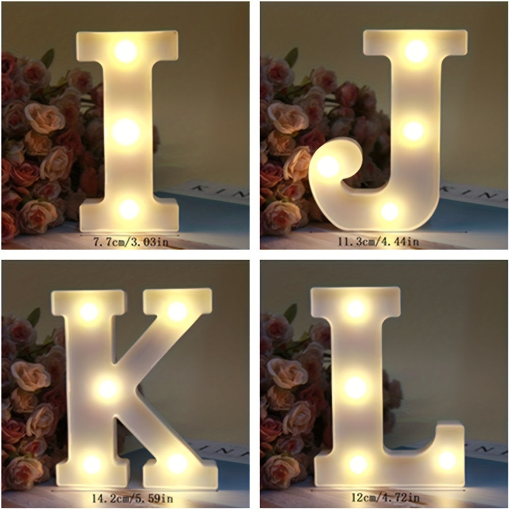 Alphabet Letter LED Lights