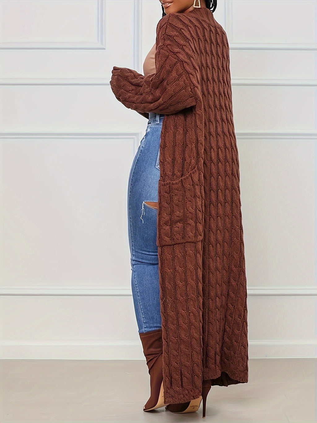 Elegant OverSized Long Sleeve Cardigan