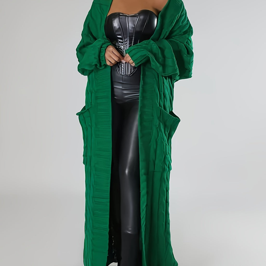 Elegant OverSized Long Sleeve Cardigan