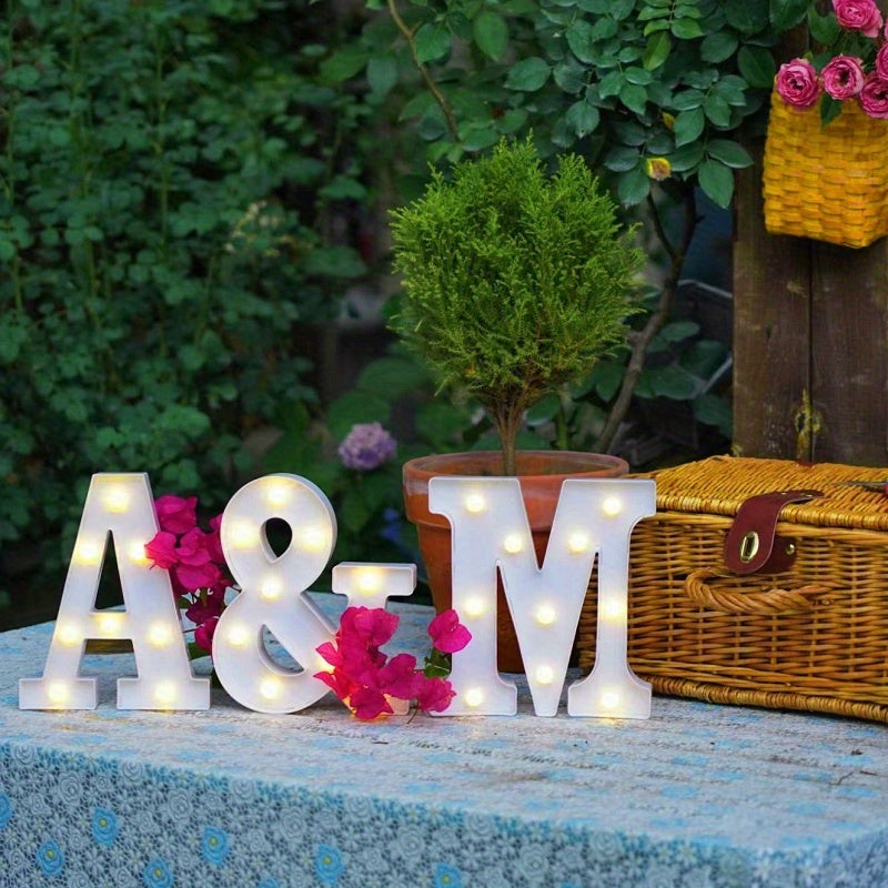 Alphabet Letter LED Lights