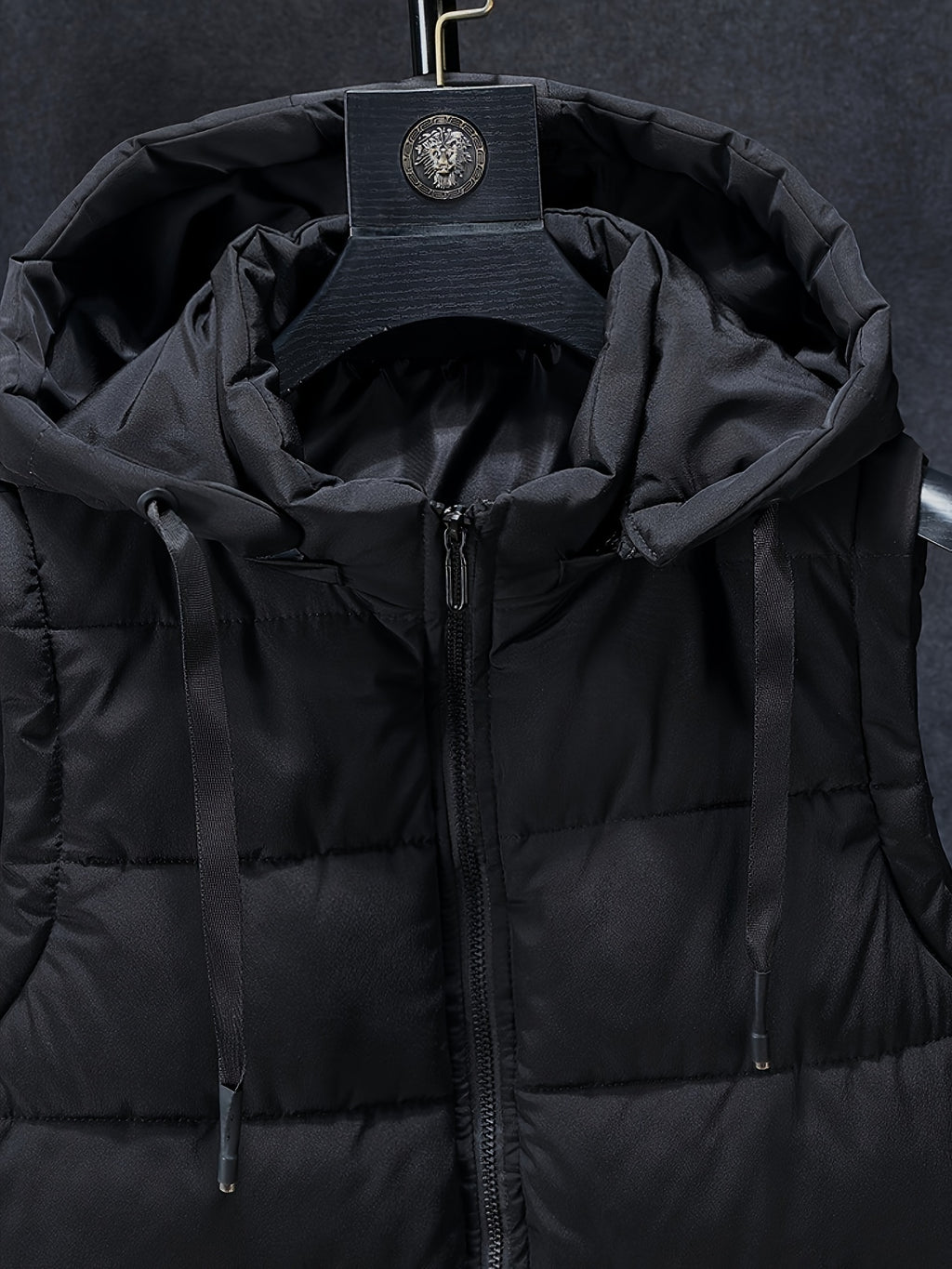 Thick Insulated Hooded Vest