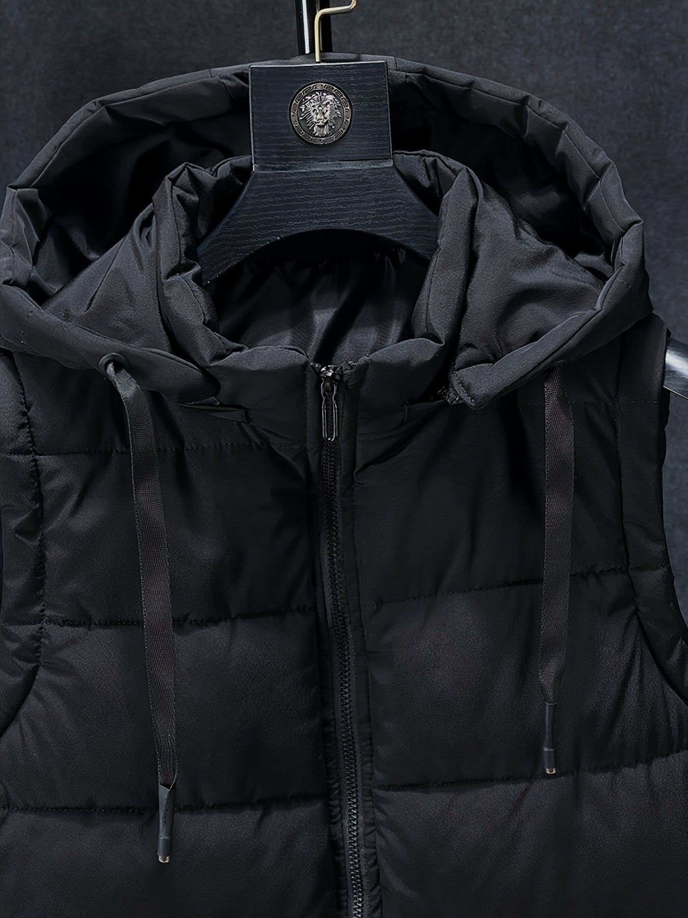 Thick Insulated Hooded Vest