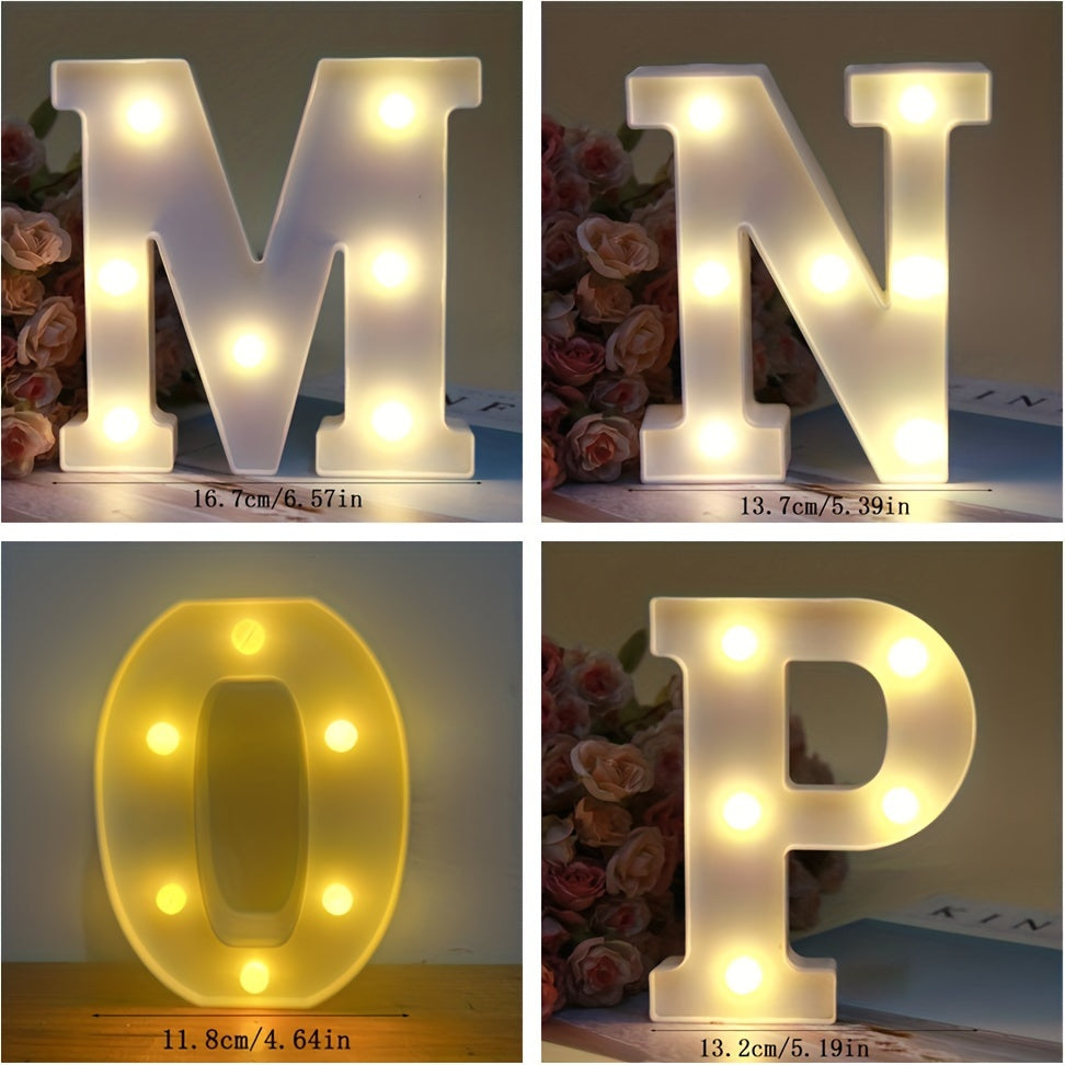 Alphabet Letter LED Lights