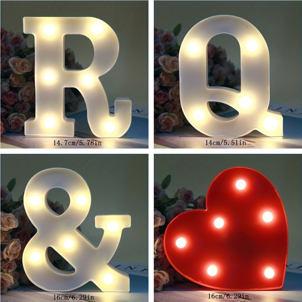 Alphabet Letter LED Lights