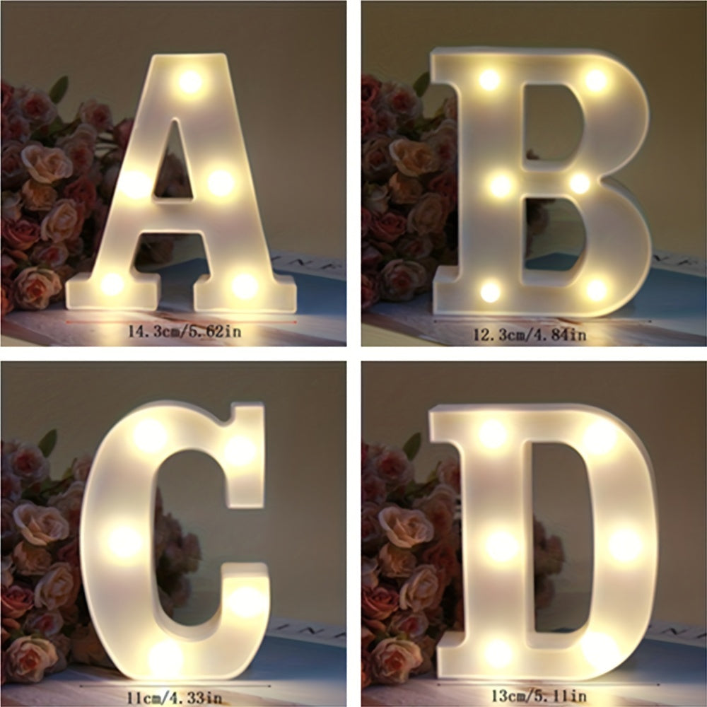 Alphabet Letter LED Lights