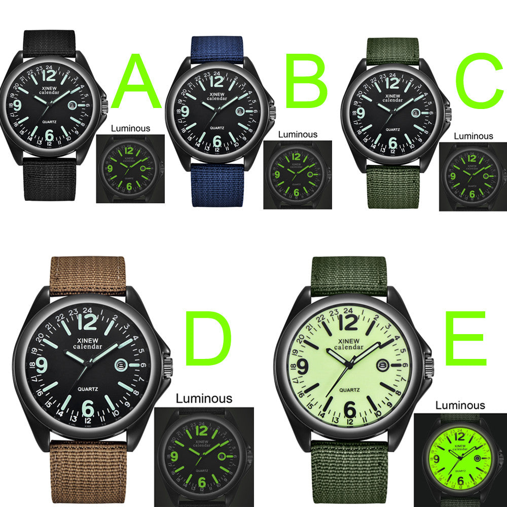 Digital Green WristWatch