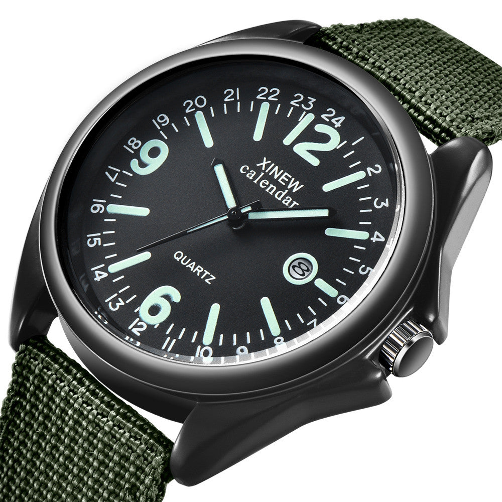 Digital Green WristWatch