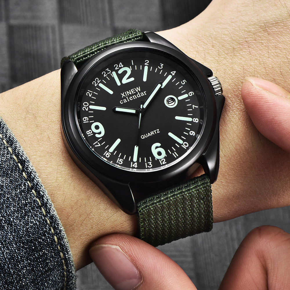 Digital Green WristWatch