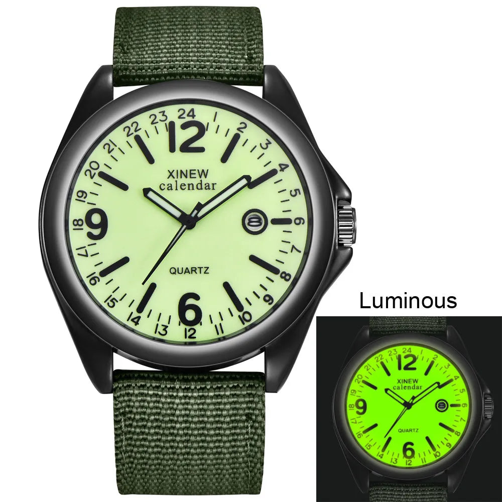 Digital Green WristWatch