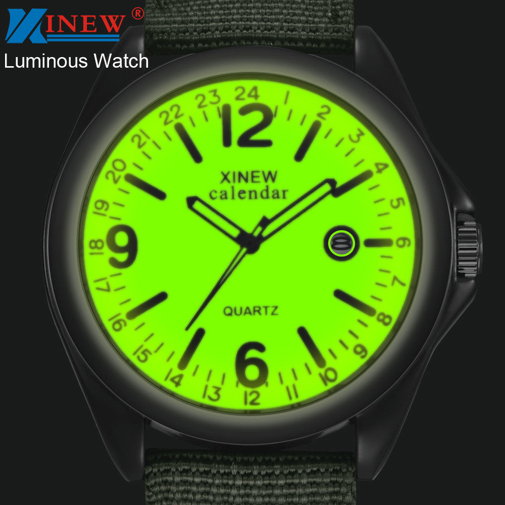 Digital Green WristWatch