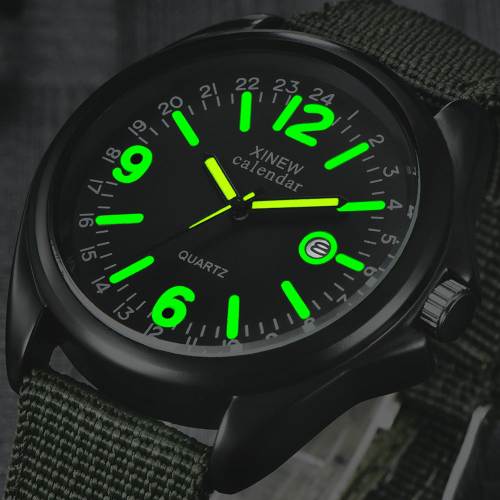 Digital Green WristWatch