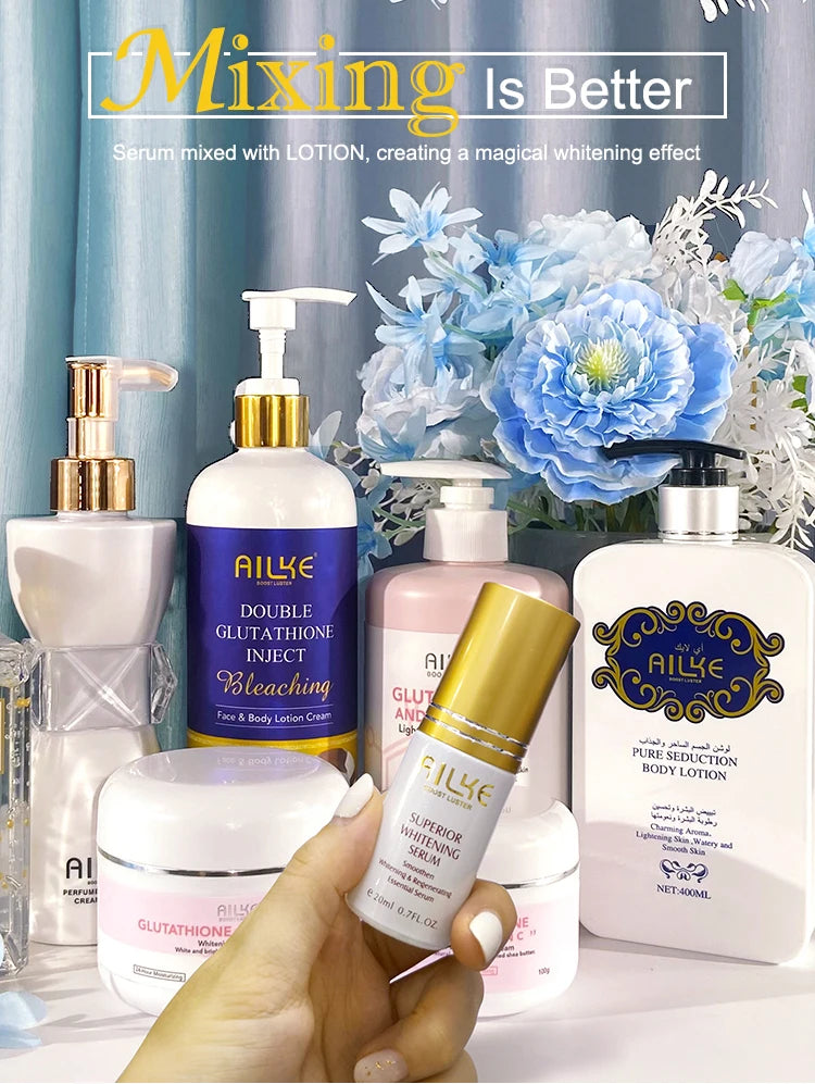 AILKE Brightening Skin Care Set, With Vitamin C