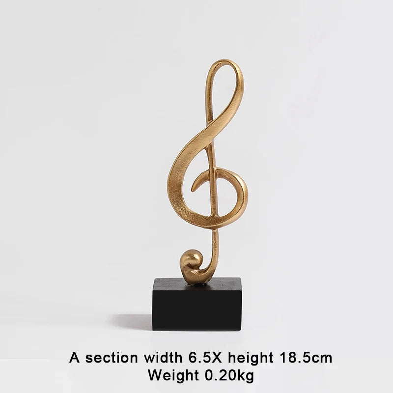 Golden Musical 
Statuette
