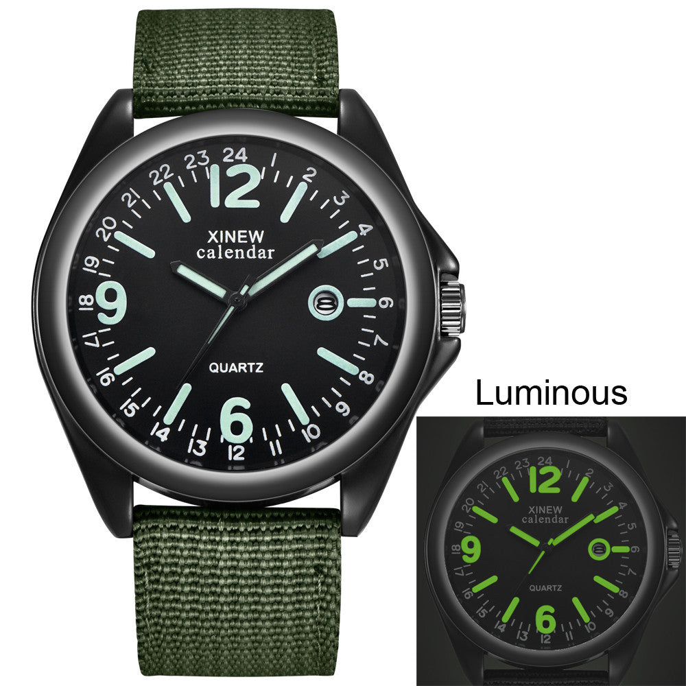 Digital Green WristWatch