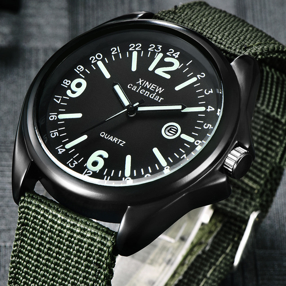 Digital Green WristWatch