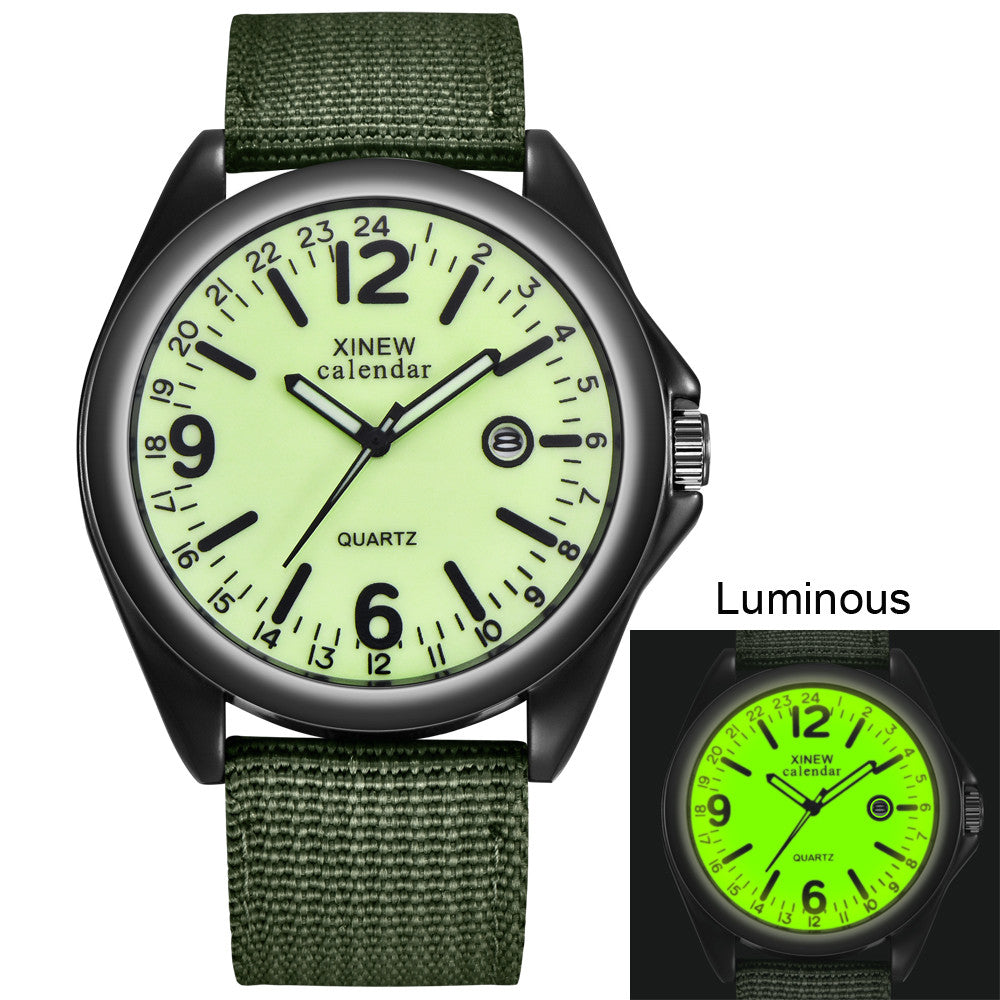 Digital Green WristWatch