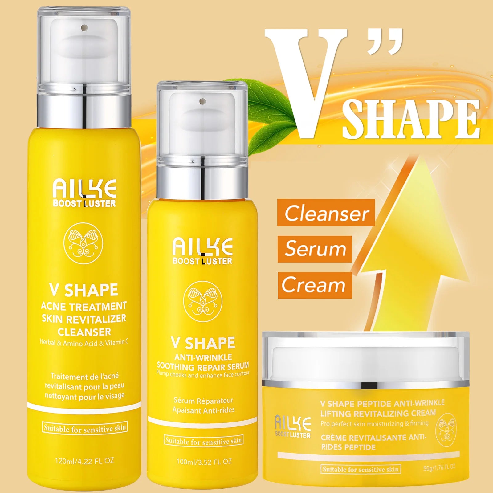 AILKE Anti Wrinkles Face Care Set