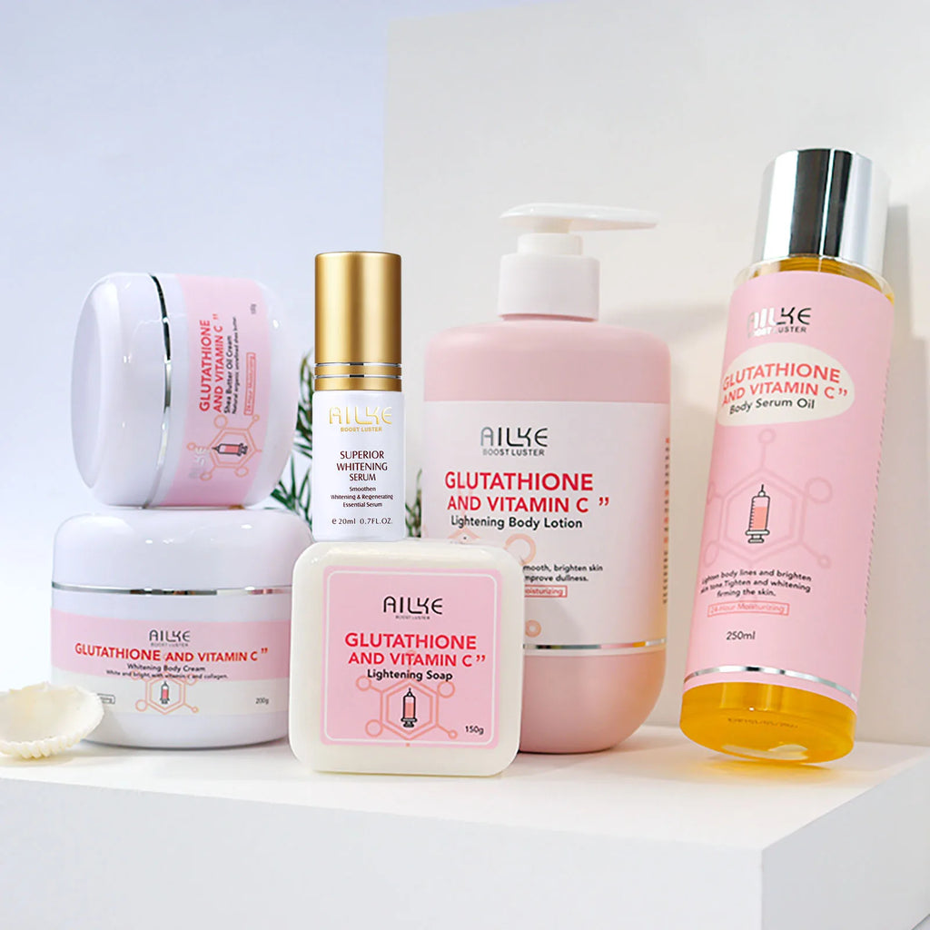 AILKE Brightening Skin Care Set, With Vitamin C