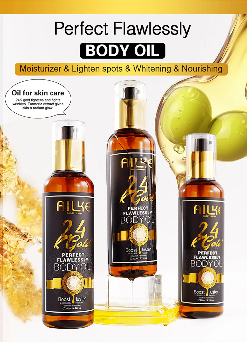 24K Gold Collagen Skin Care Set