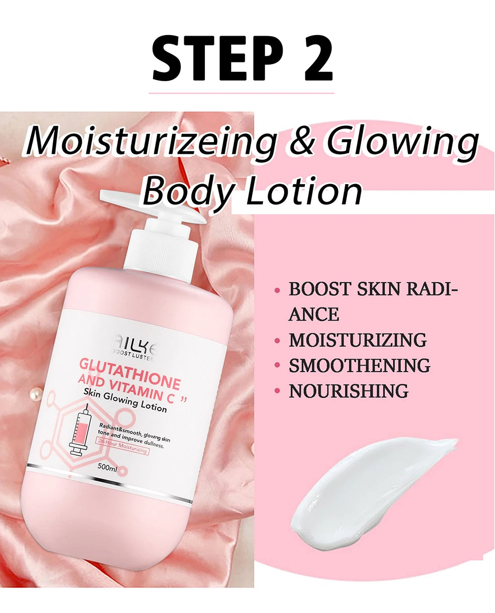 AILKE Brightening Skin Care Set, With Vitamin C