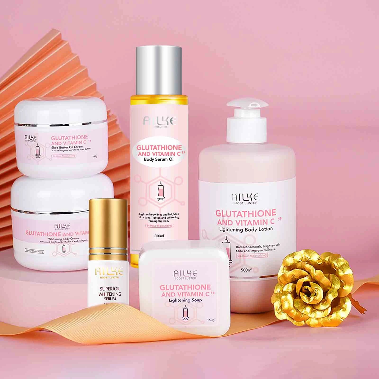 AILKE Brightening Skin Care Set, With Vitamin C