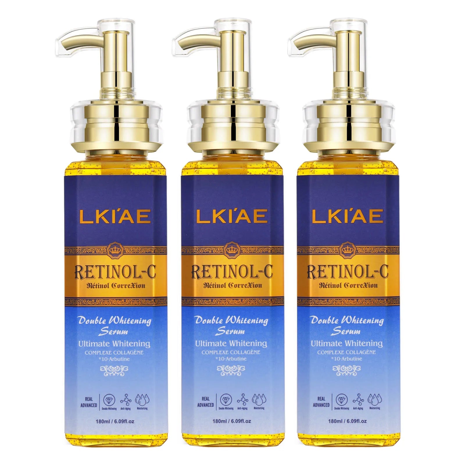 AILKE Advanced Retinol Double Whitening Skin Care Set