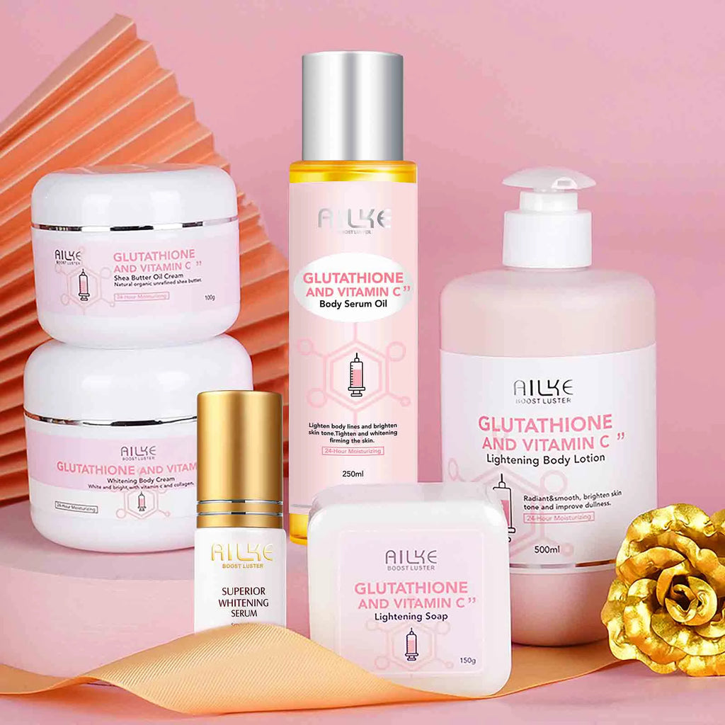 AILKE Brightening Skin Care Set, With Vitamin C