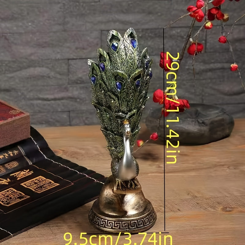 Peacock Tail Vase