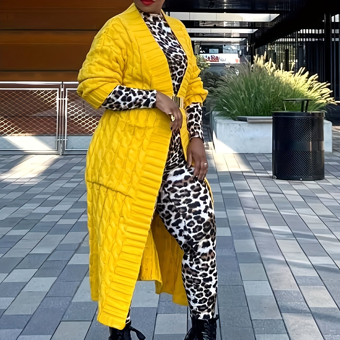 Elegant OverSized Long Sleeve Cardigan