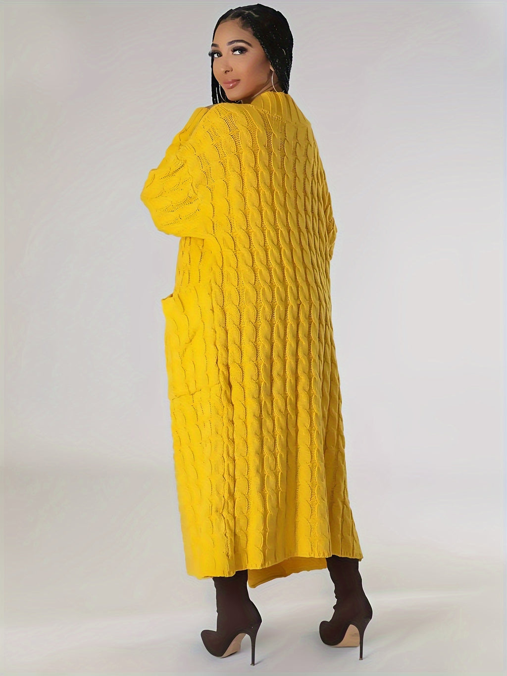 Elegant OverSized Long Sleeve Cardigan