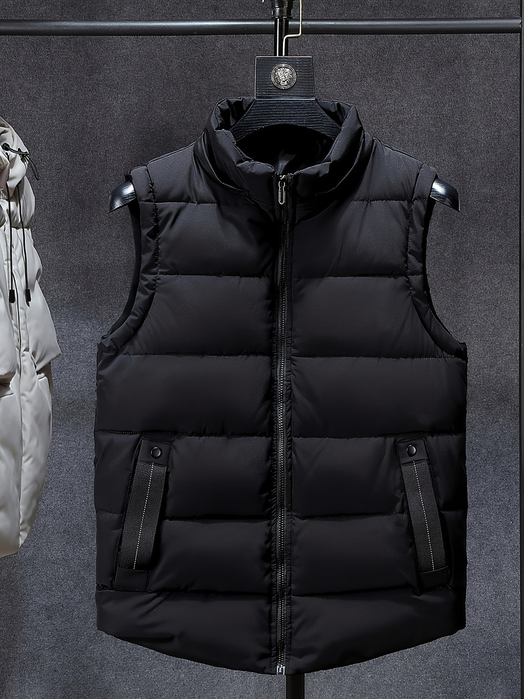 Thick Insulated Hooded Vest