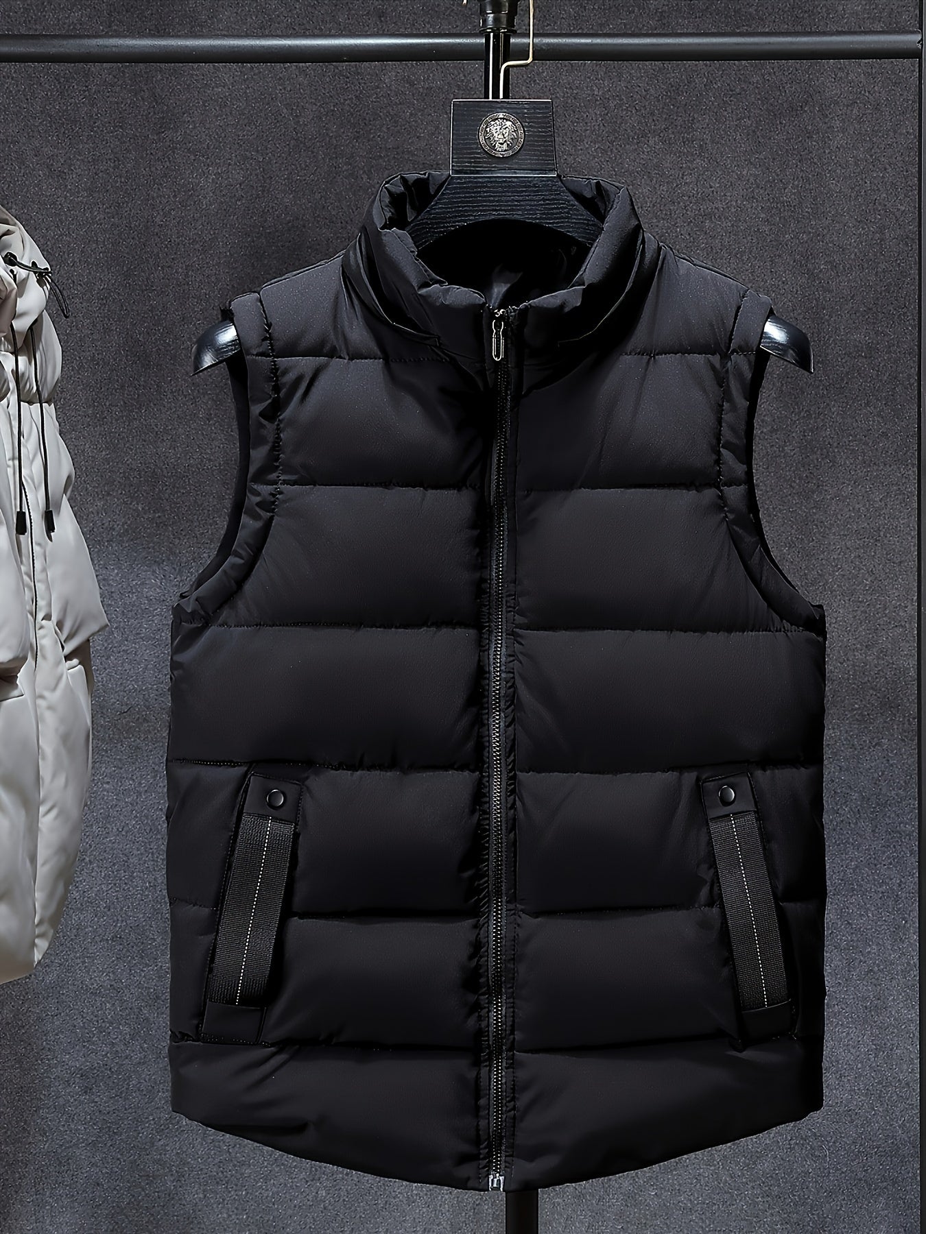 Thick Insulated Hooded Vest
